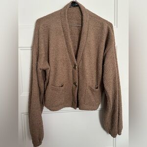 Cozy Brown Women's Sweater